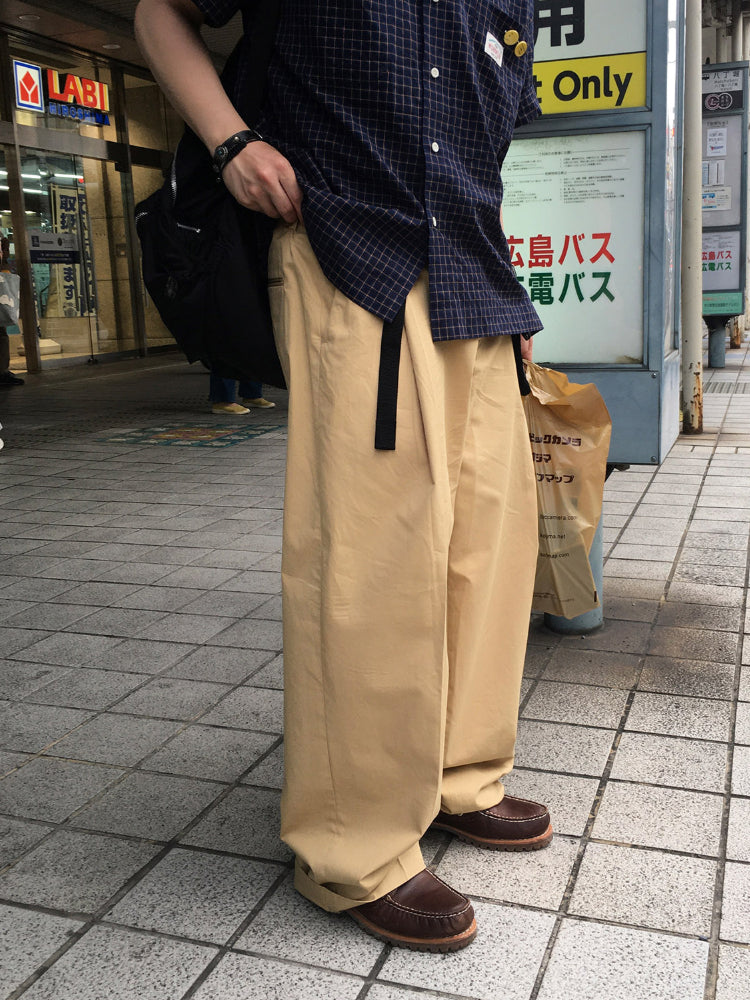 【Metanoia】🇰🇷韓製 單摺半鬆緊落地褲 - 3