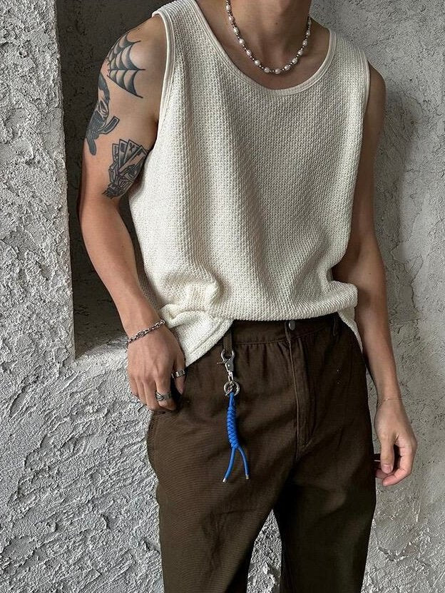 【Metanoia】🇰🇷韓製 針織坦克背心 - 4