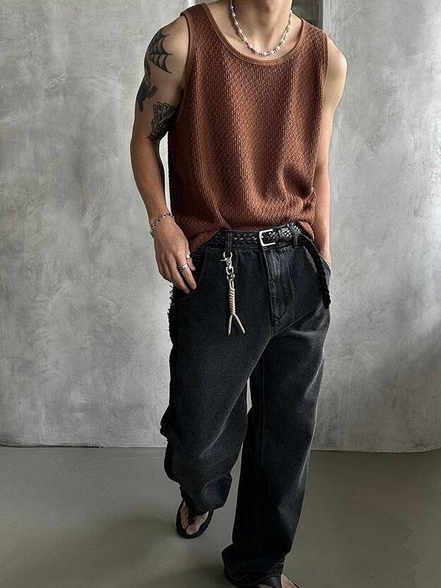 【Metanoia】🇰🇷韓製 針織坦克背心 - 3