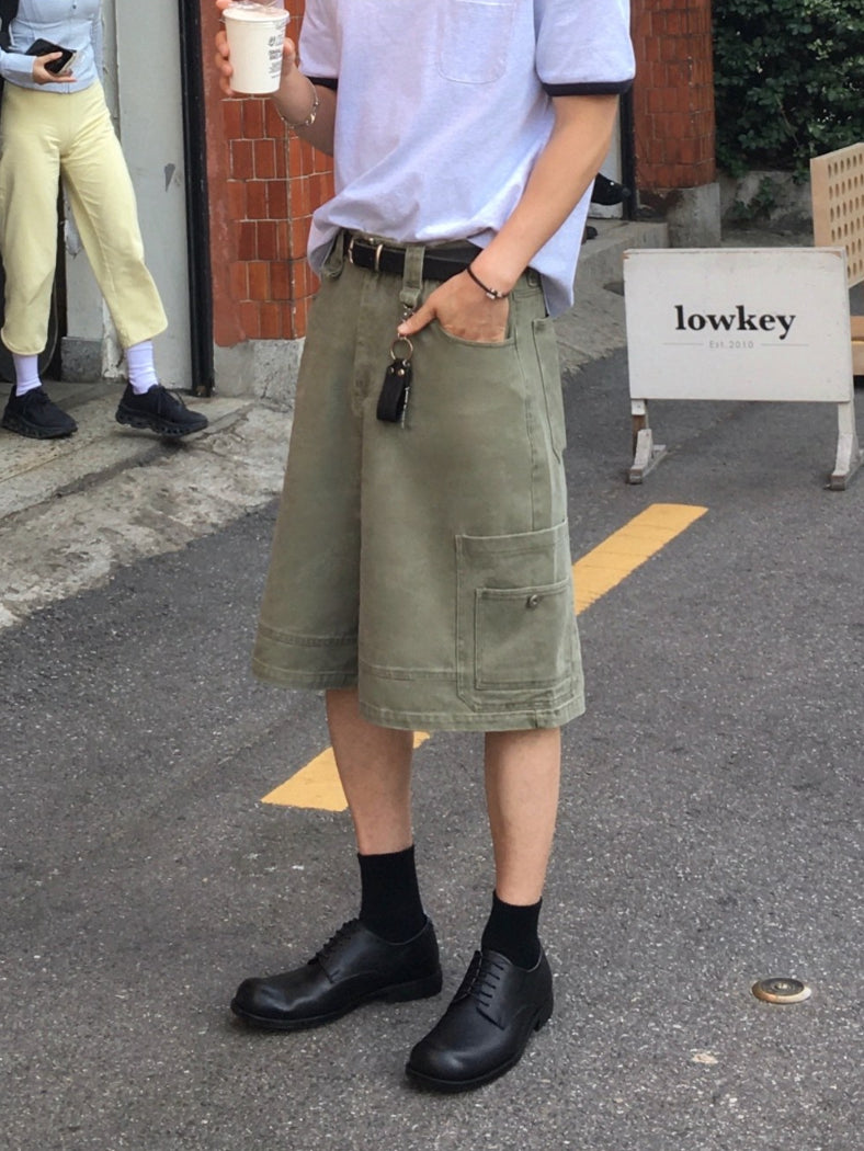 【Metanoia】🇰🇷韓製 雙口袋百慕短褲 - 5