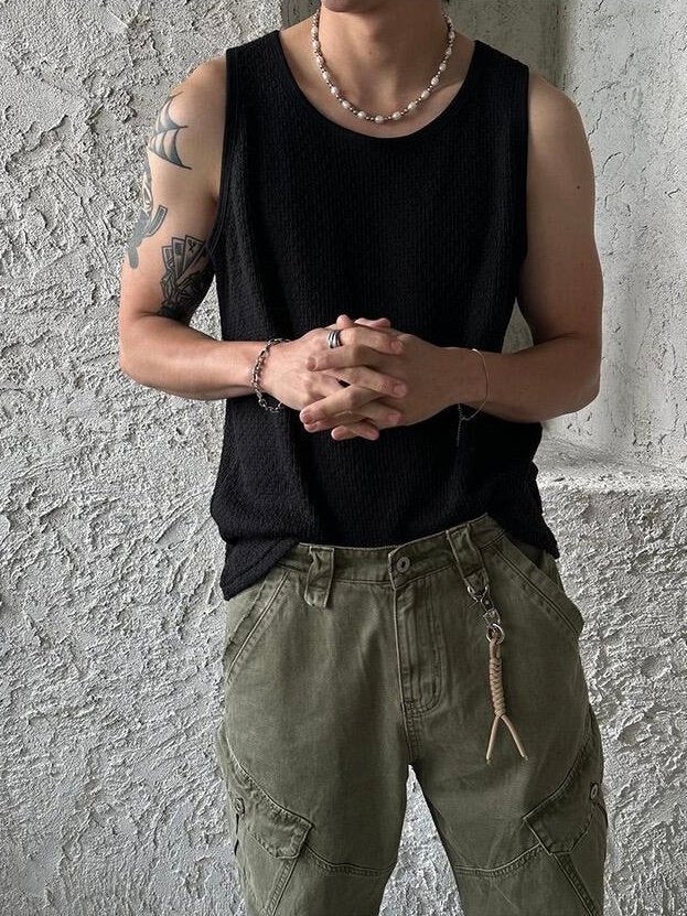 【Metanoia】🇰🇷韓製 針織坦克背心 - 7