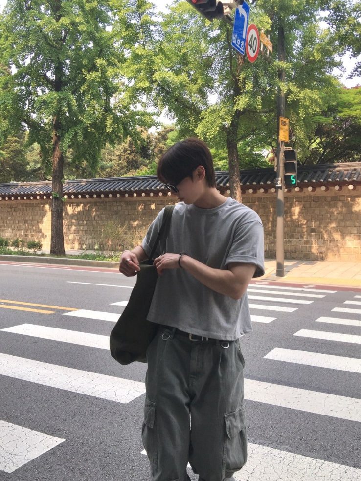【Metanoia】🇰🇷韓製 短版短袖T恤 - 6