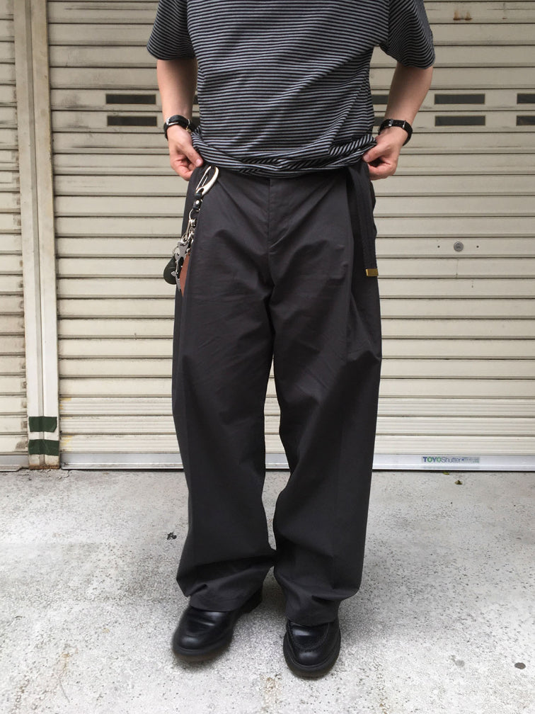 【Metanoia】🇰🇷韓製 單摺半鬆緊落地褲 - 10