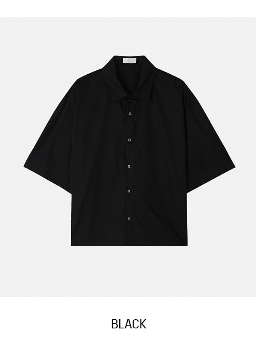 【Metanoia】🇰🇷韓製 素色短袖襯衫 - 8