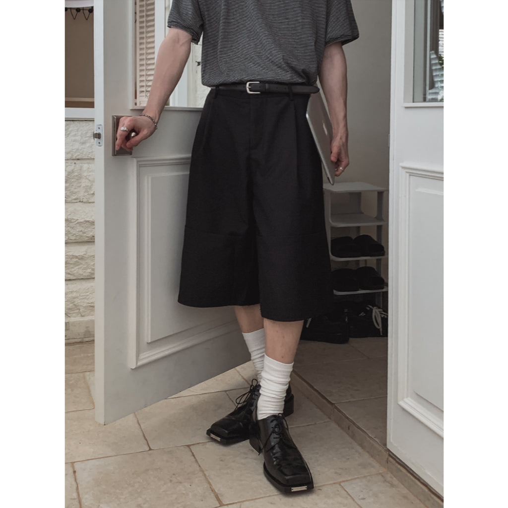 【Metanoia】🇰🇷韓製 西裝百慕短褲 - 9