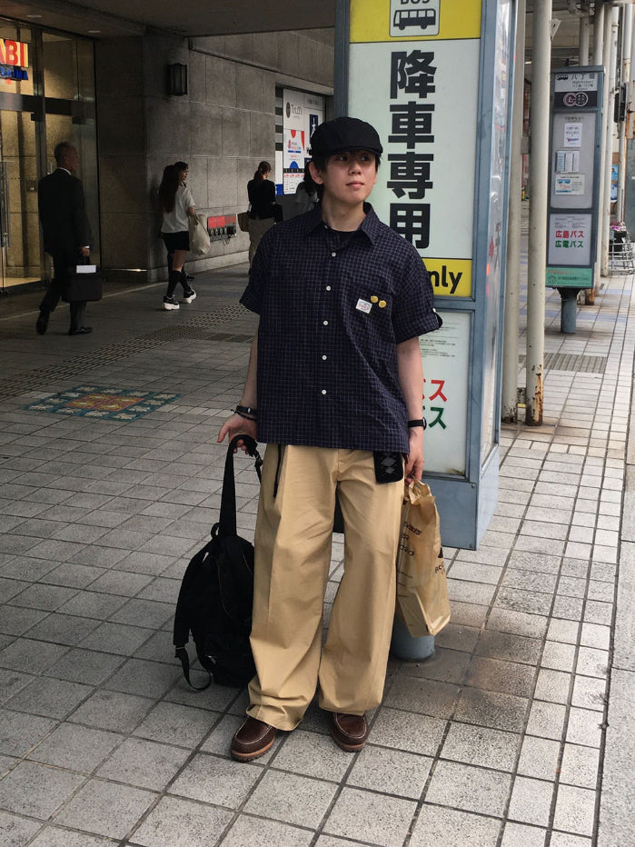 【Metanoia】🇰🇷韓製 單摺半鬆緊落地褲 - 6