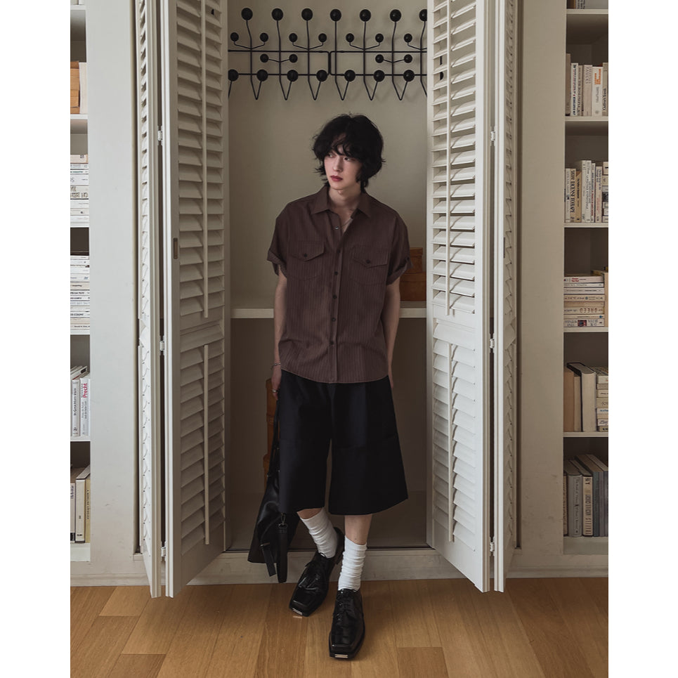 【Metanoia】🇰🇷韓製 西裝百慕短褲 - 6