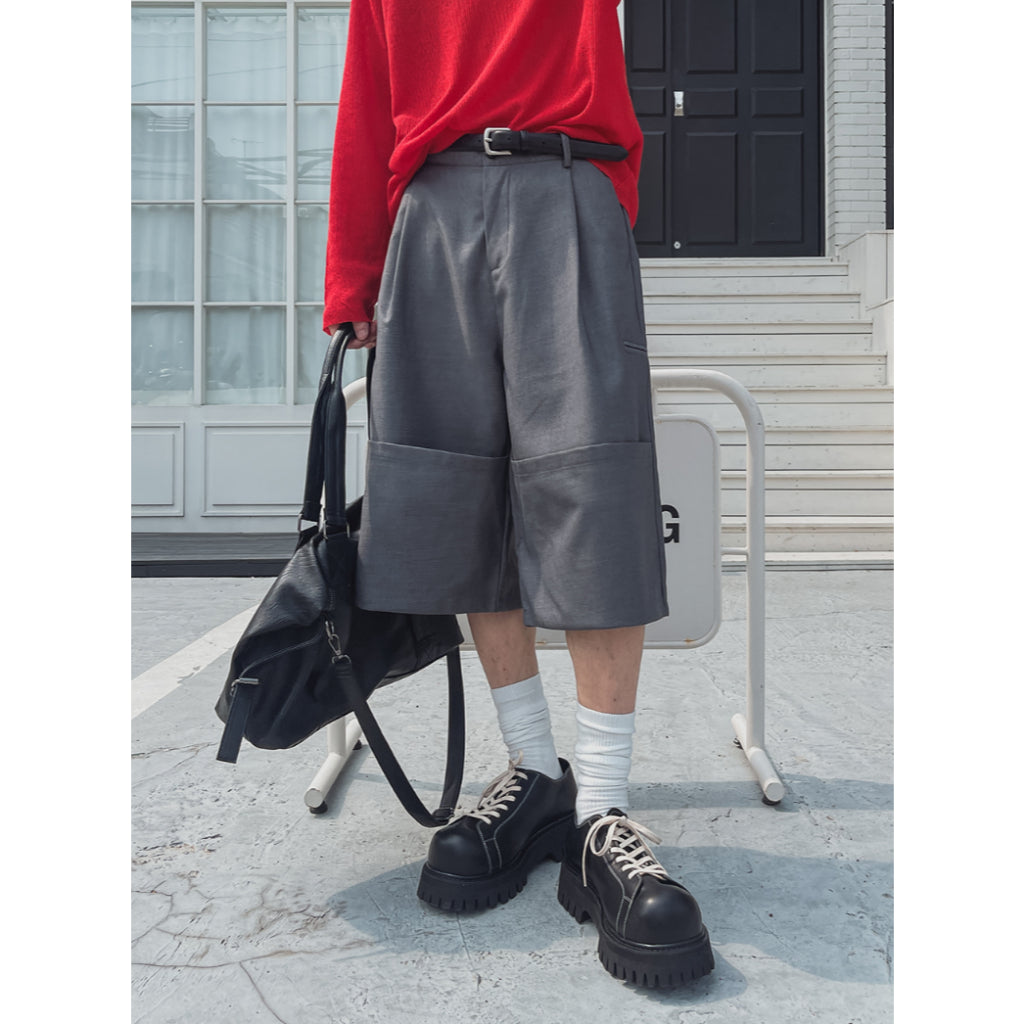 【Metanoia】🇰🇷韓製 西裝百慕短褲 - 3