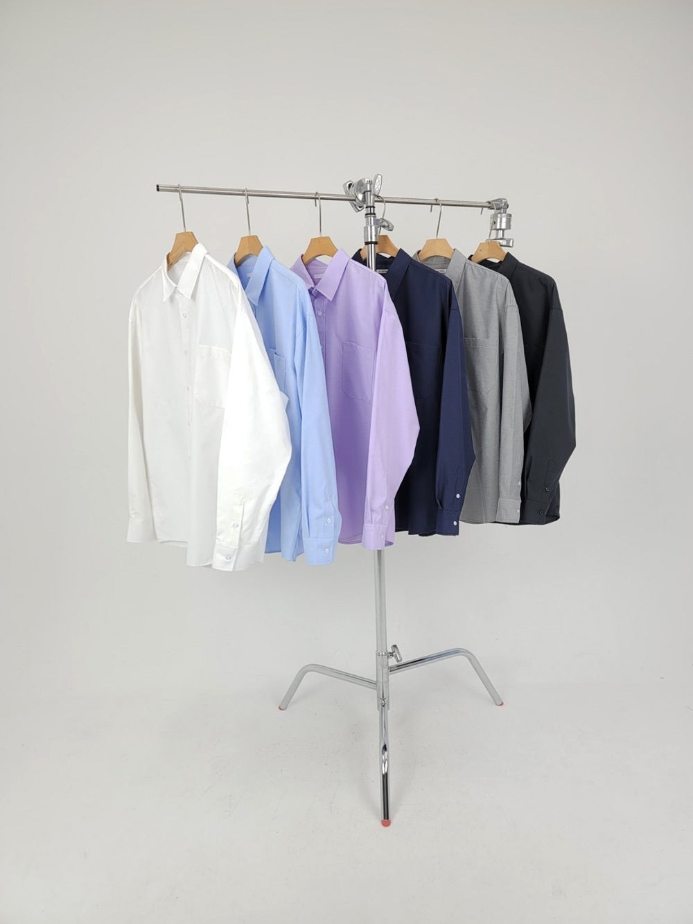 【Metanoia】🇰🇷韓製 翻領牛津長袖襯衫 - 11