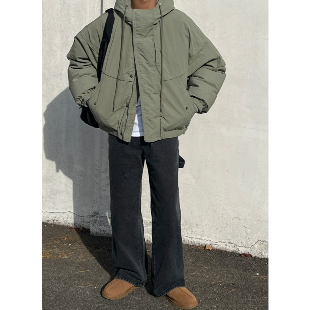 【Metanoia】🇰🇷韓製 工裝牛仔落地褲