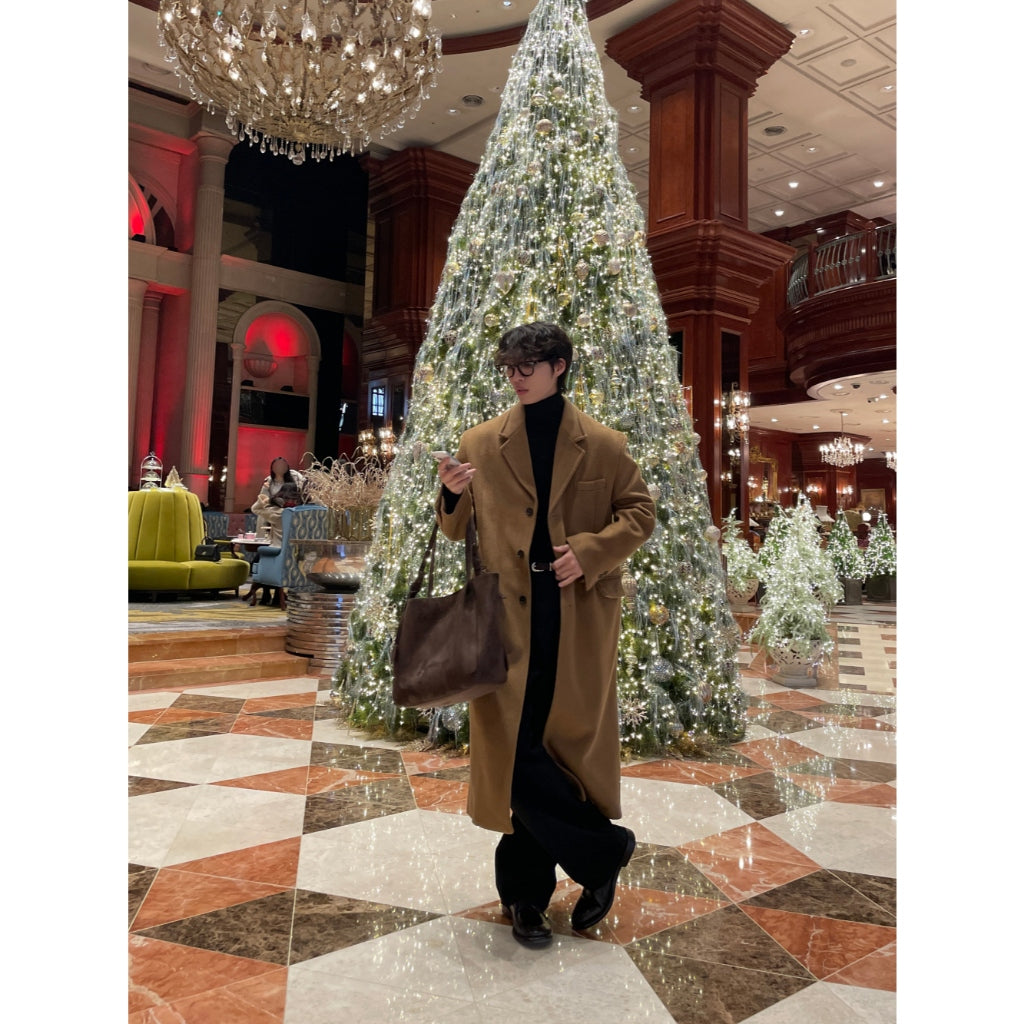 【Metanoia】韓國設計 蕾雅麂皮托特單肩包 - 7