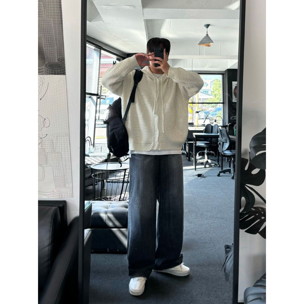 【Metanoia】🇰🇷韓製 連帽開衫針織衣