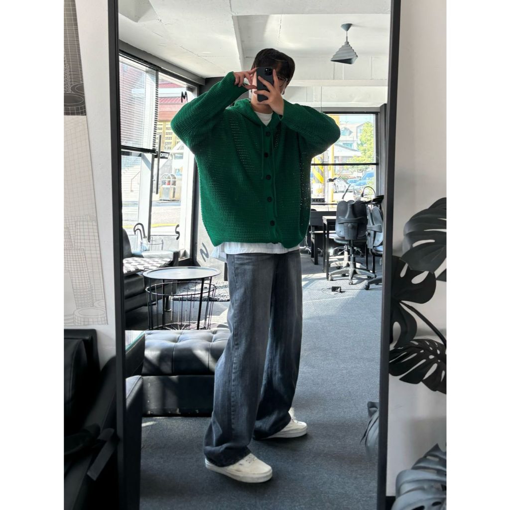 【Metanoia】🇰🇷韓製 連帽開衫針織衣