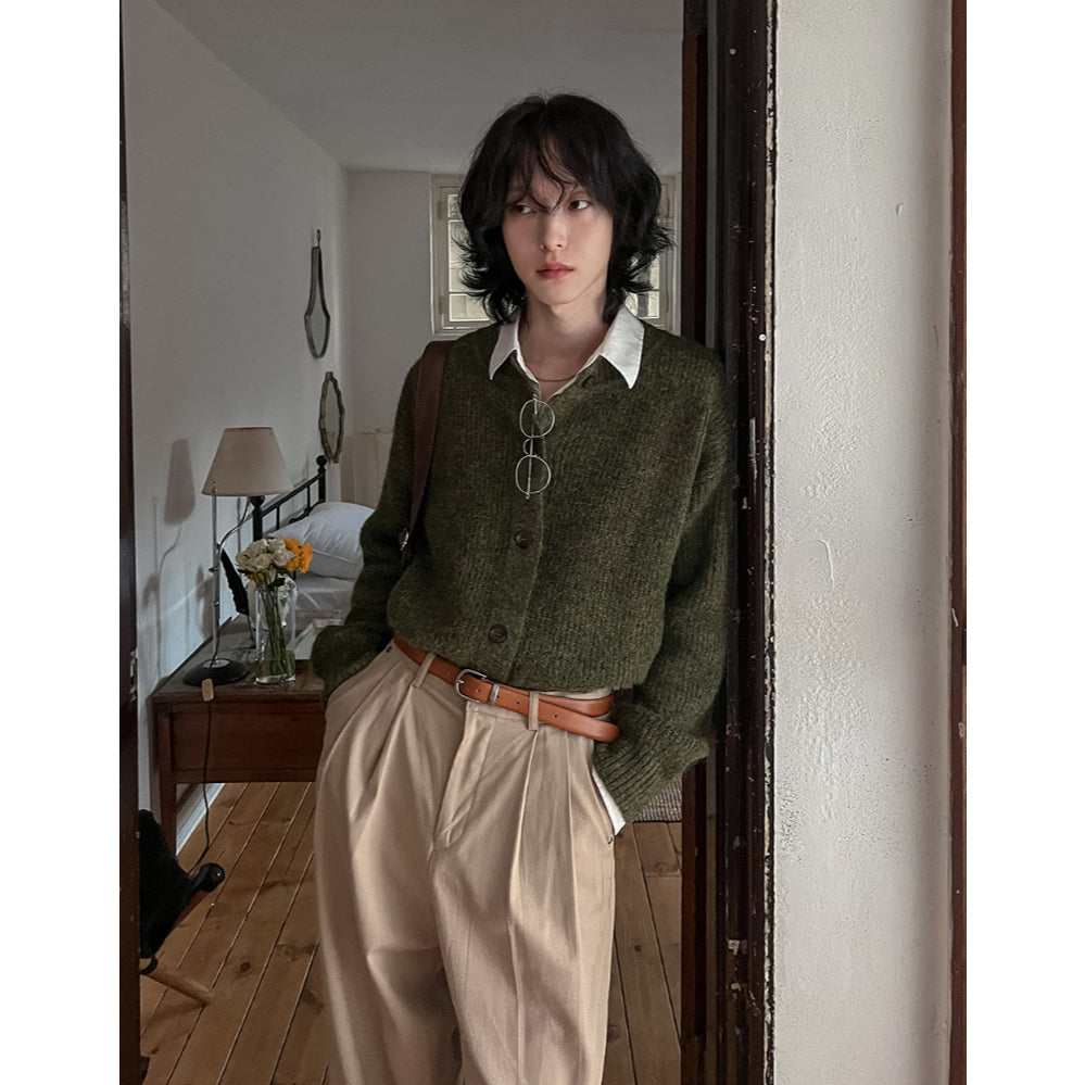 【Metanoia】🇰🇷韓製 21%羊毛開衫針織外套