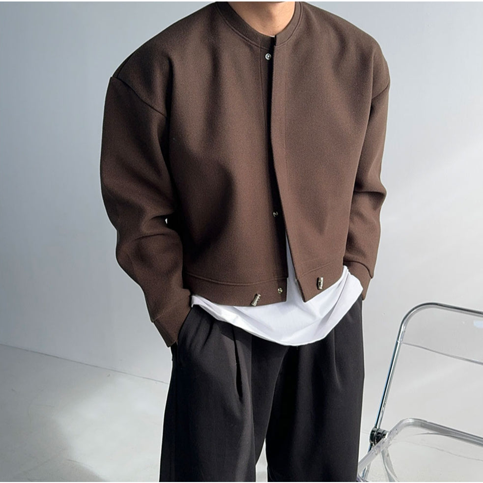 【Metanoia】🇰🇷韓製 短版夾克外套 - 6