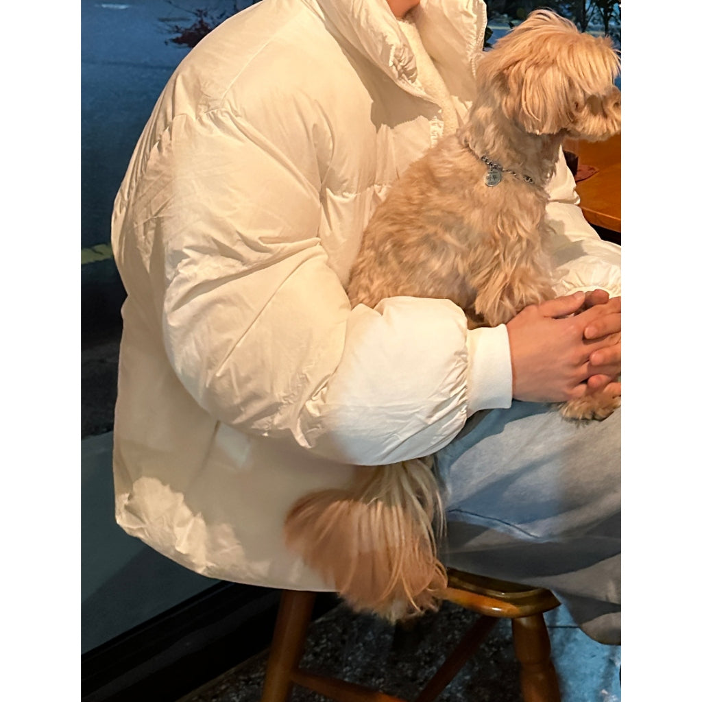 【Metanoia】韓國設計 100%鴨绒防風夾克羽絨外套