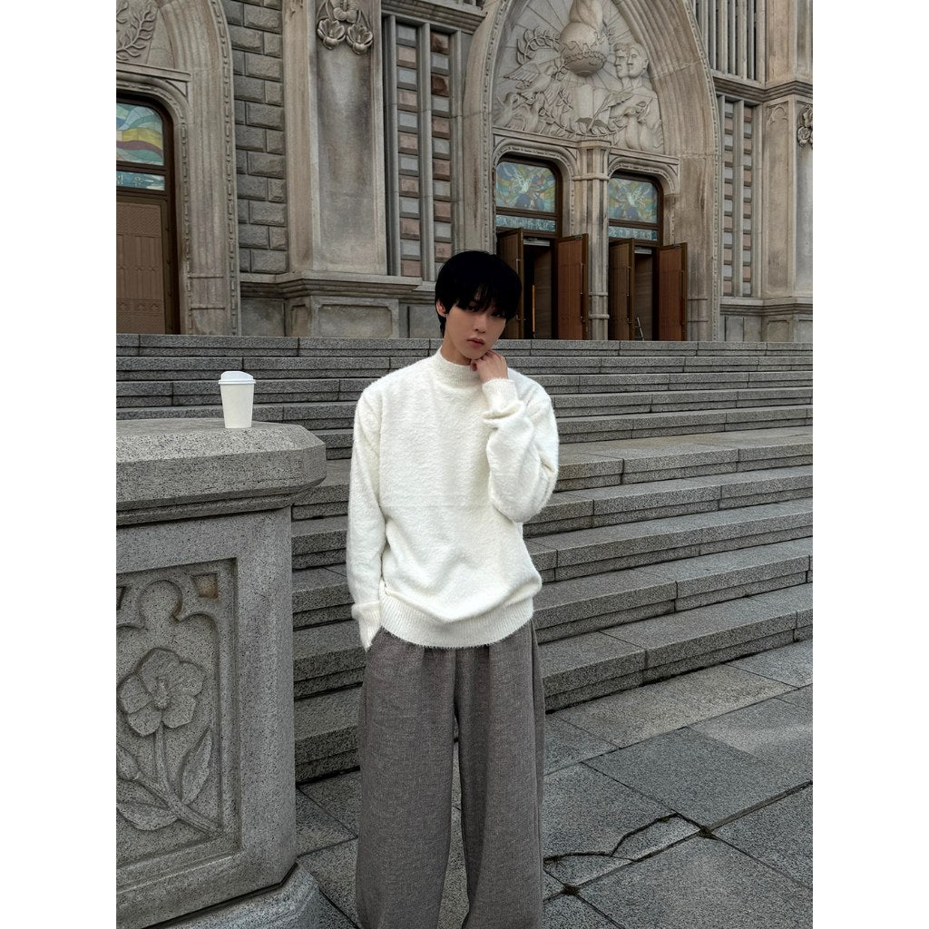 【Metanoia】🇰🇷韓製 馬海毛半高領針織衣
