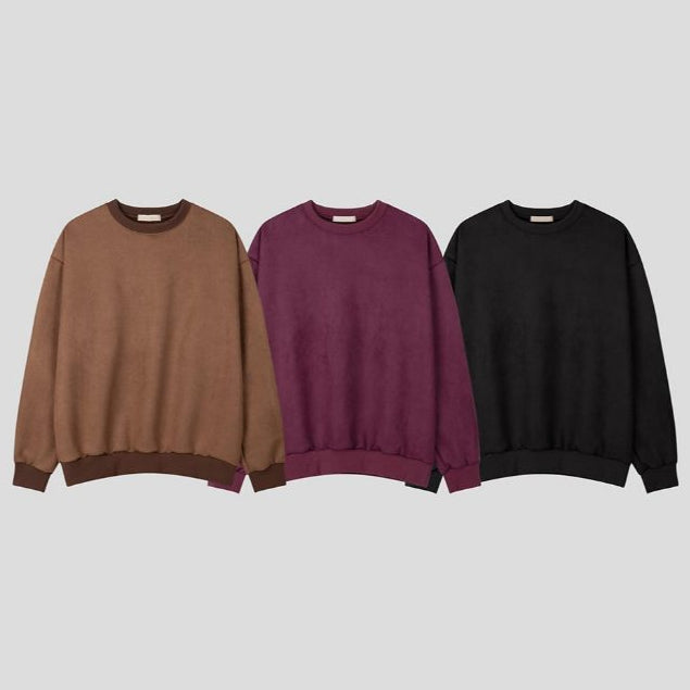 【Metanoia】🇰🇷韓製 麂皮長袖衛衣