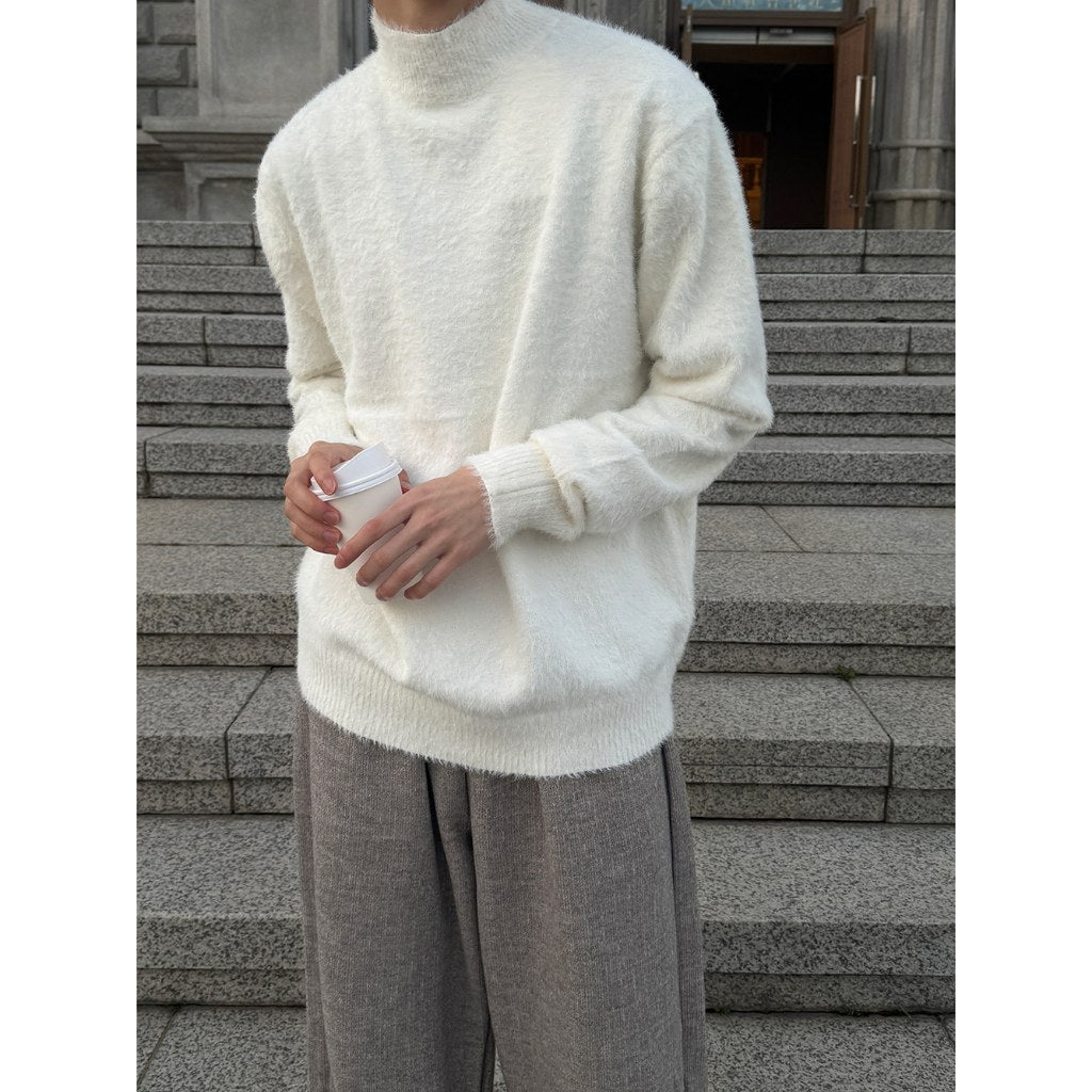 【Metanoia】🇰🇷韓製 馬海毛半高領針織衣