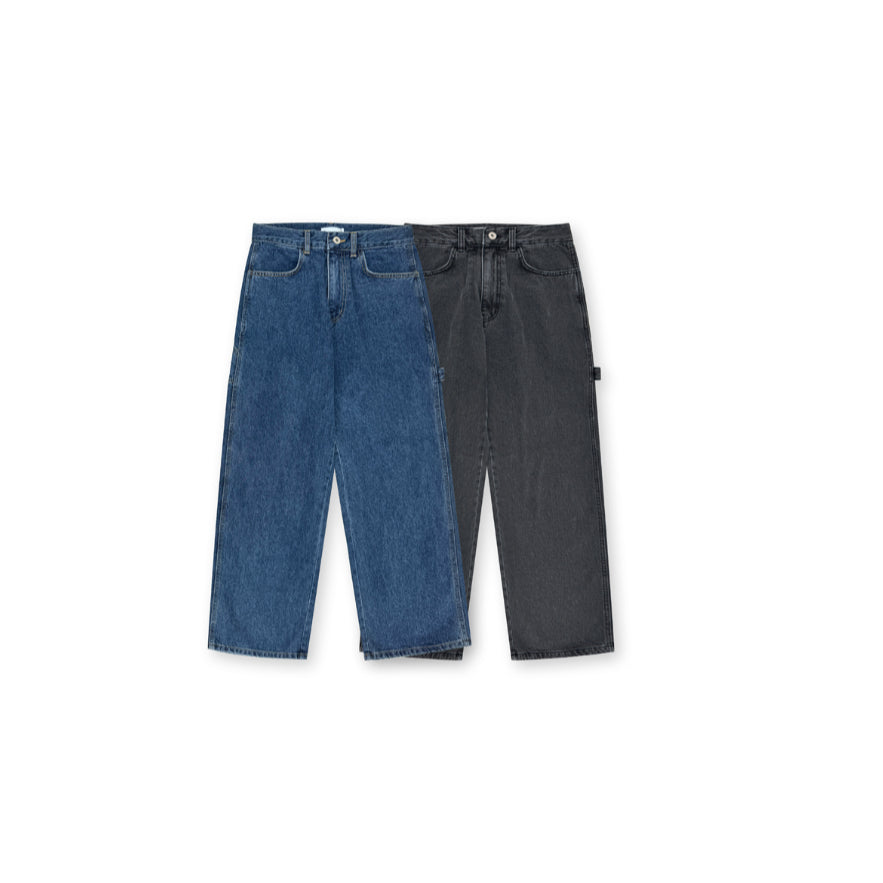 【Metanoia】🇰🇷韓製 工裝牛仔落地褲