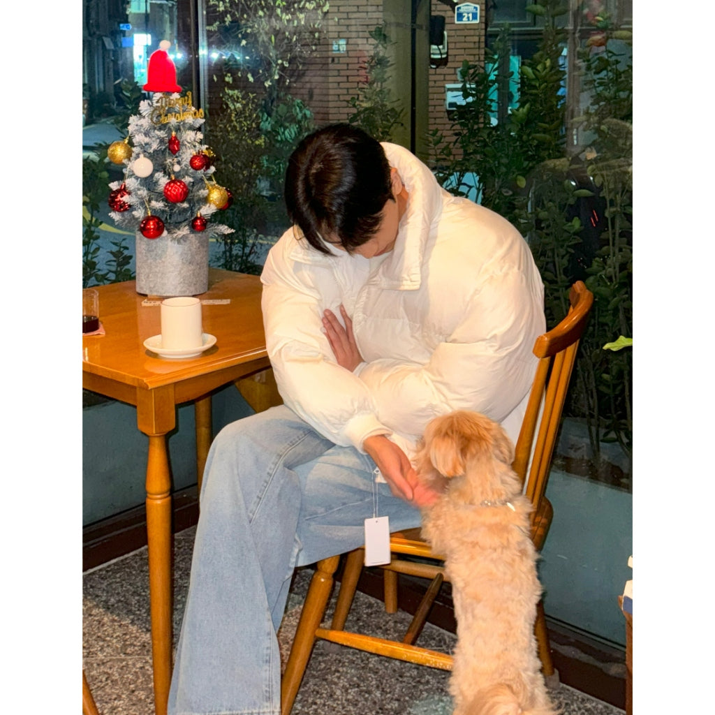 【Metanoia】韓國設計 100%鴨绒防風夾克羽絨外套