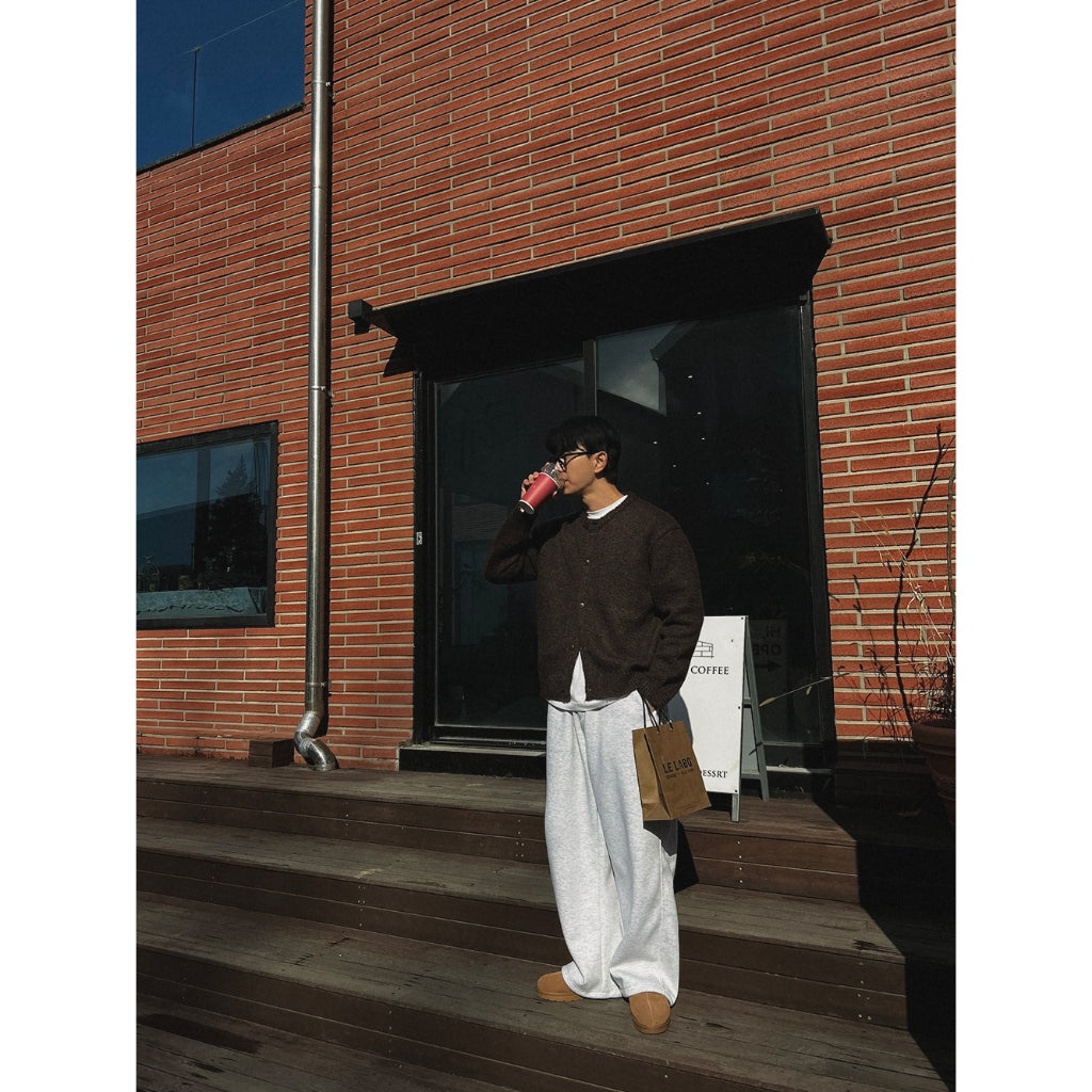 【Metanoia】🇰🇷韓製 10%羊駝毛開衫針織外套 - 11