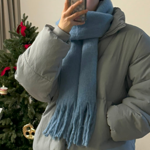 【Metanoia】韓國設計 基本款長圍巾 - 1