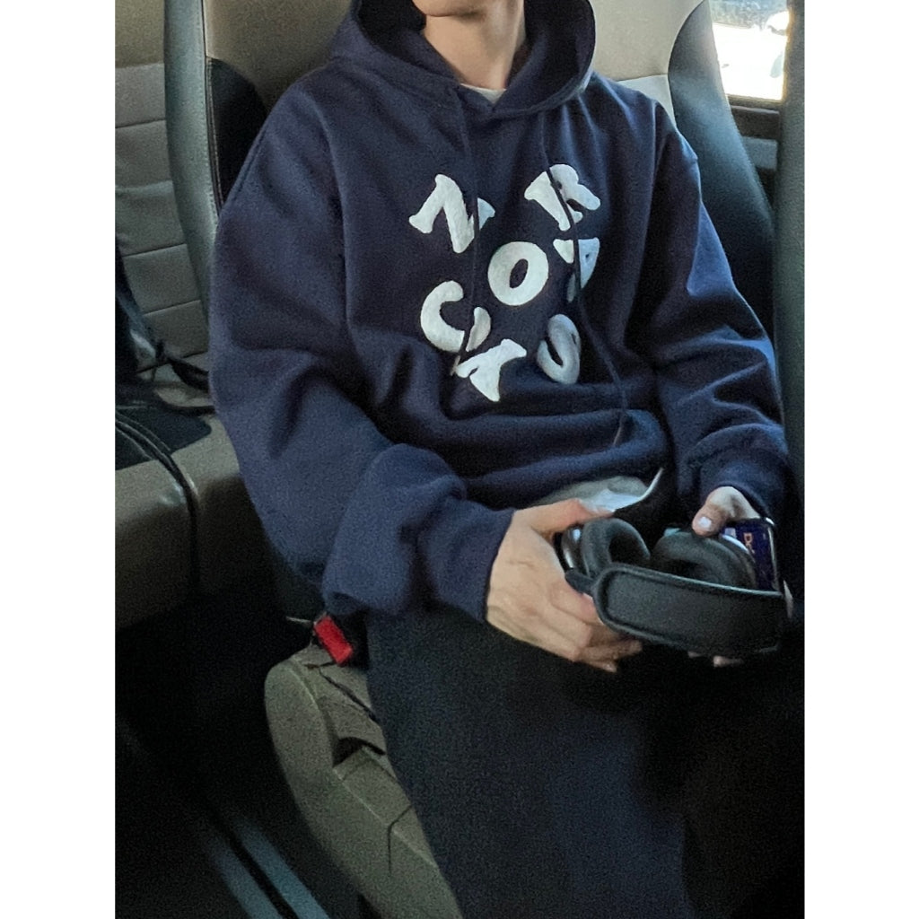 【Metanoia】🇰🇷韓製 刷毛印花帽T