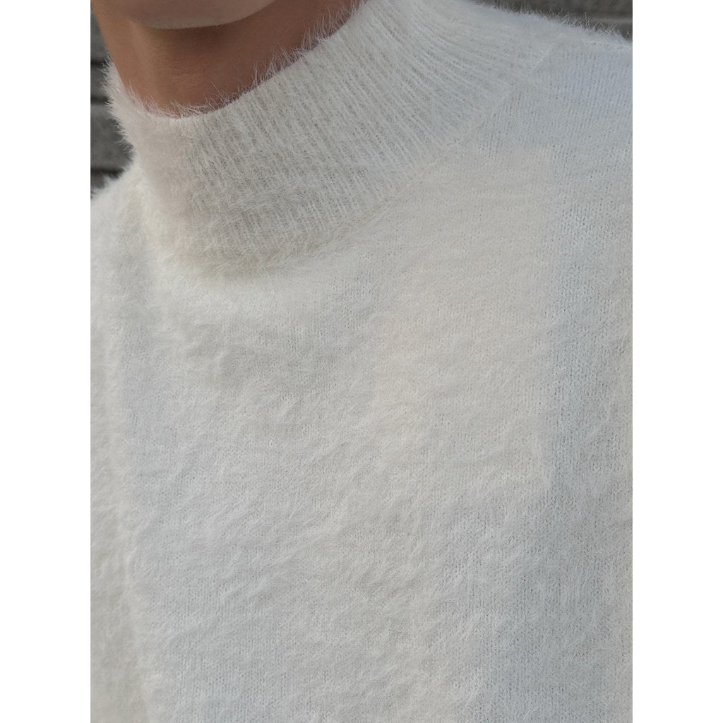 【Metanoia】🇰🇷韓製 馬海毛半高領針織衣