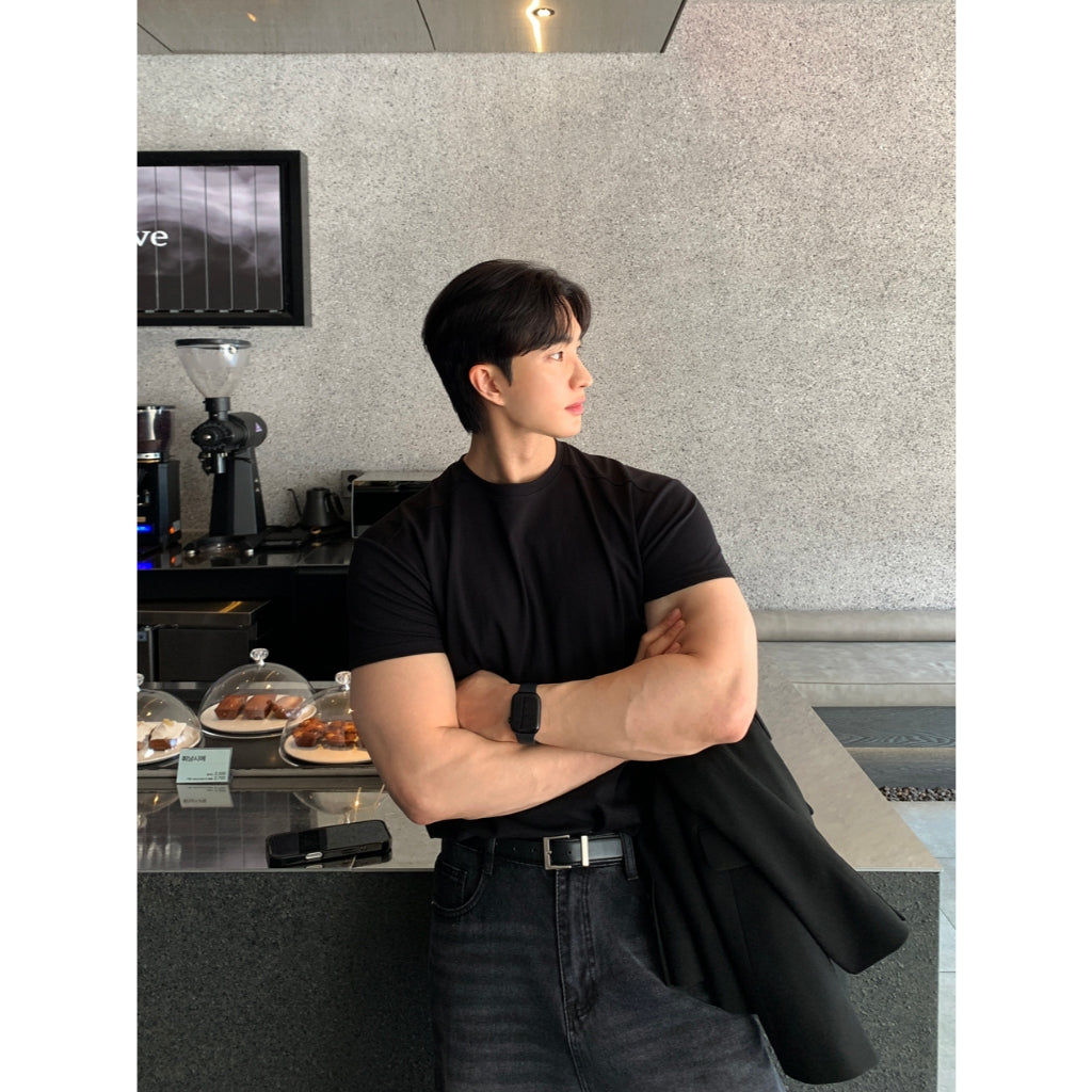 【Metanoia】🇰🇷韓製 muscle-fit 短袖T恤 - 8