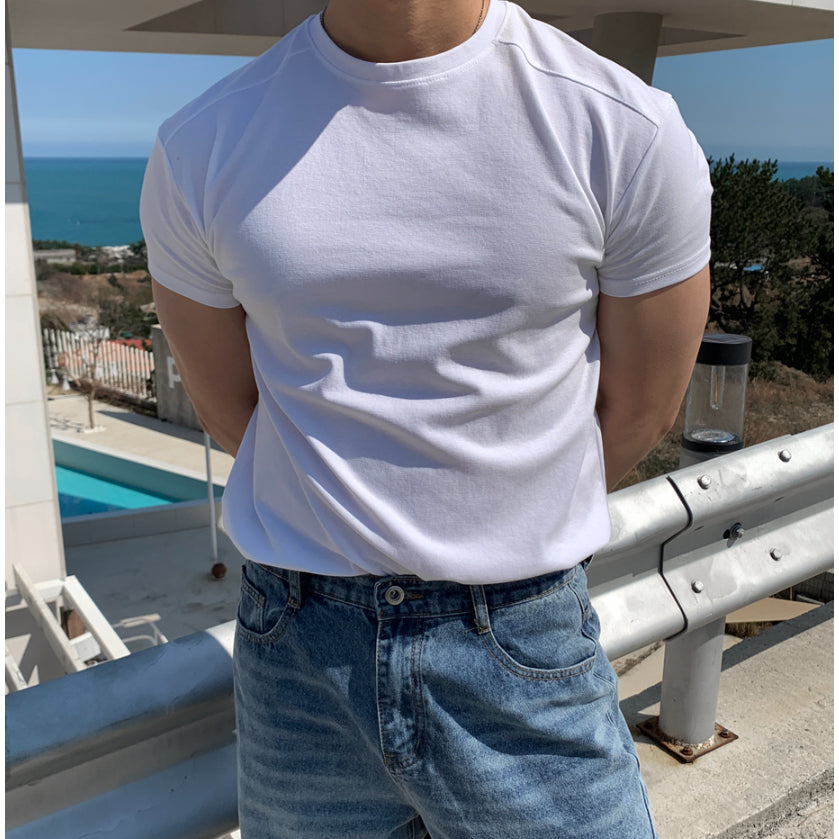 【Metanoia】🇰🇷韓製 muscle-fit 短袖T恤 - 6