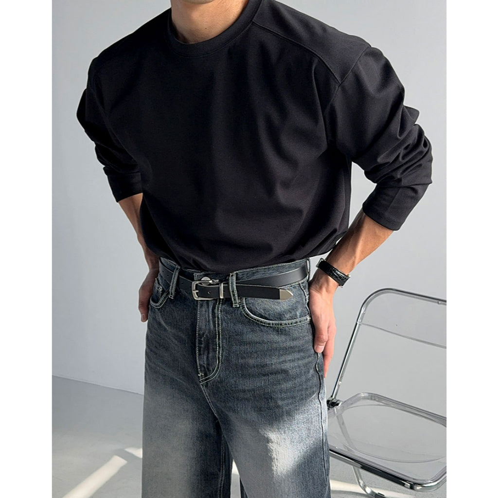 【Metanoia】🇰🇷韓製 修身長袖T恤