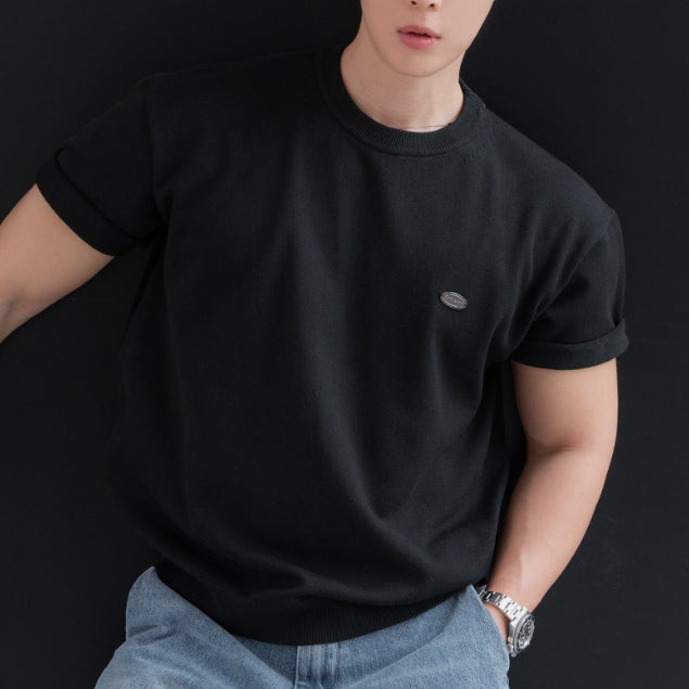 【Metanoia】🇰🇷韓製 針織短袖上衣 - 3