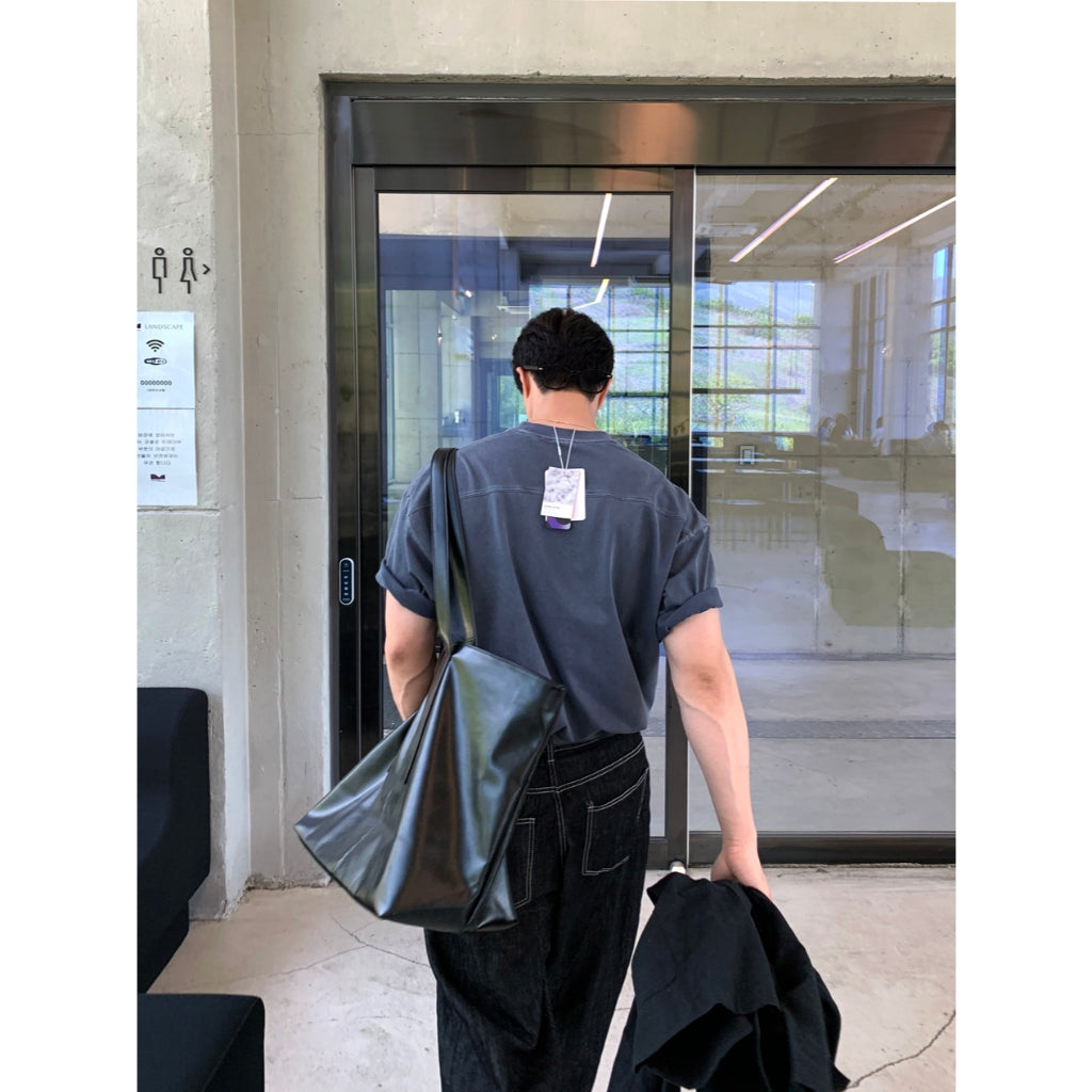【Metanoia】🇰🇷韓製 涼感水洗短袖T恤 - 5