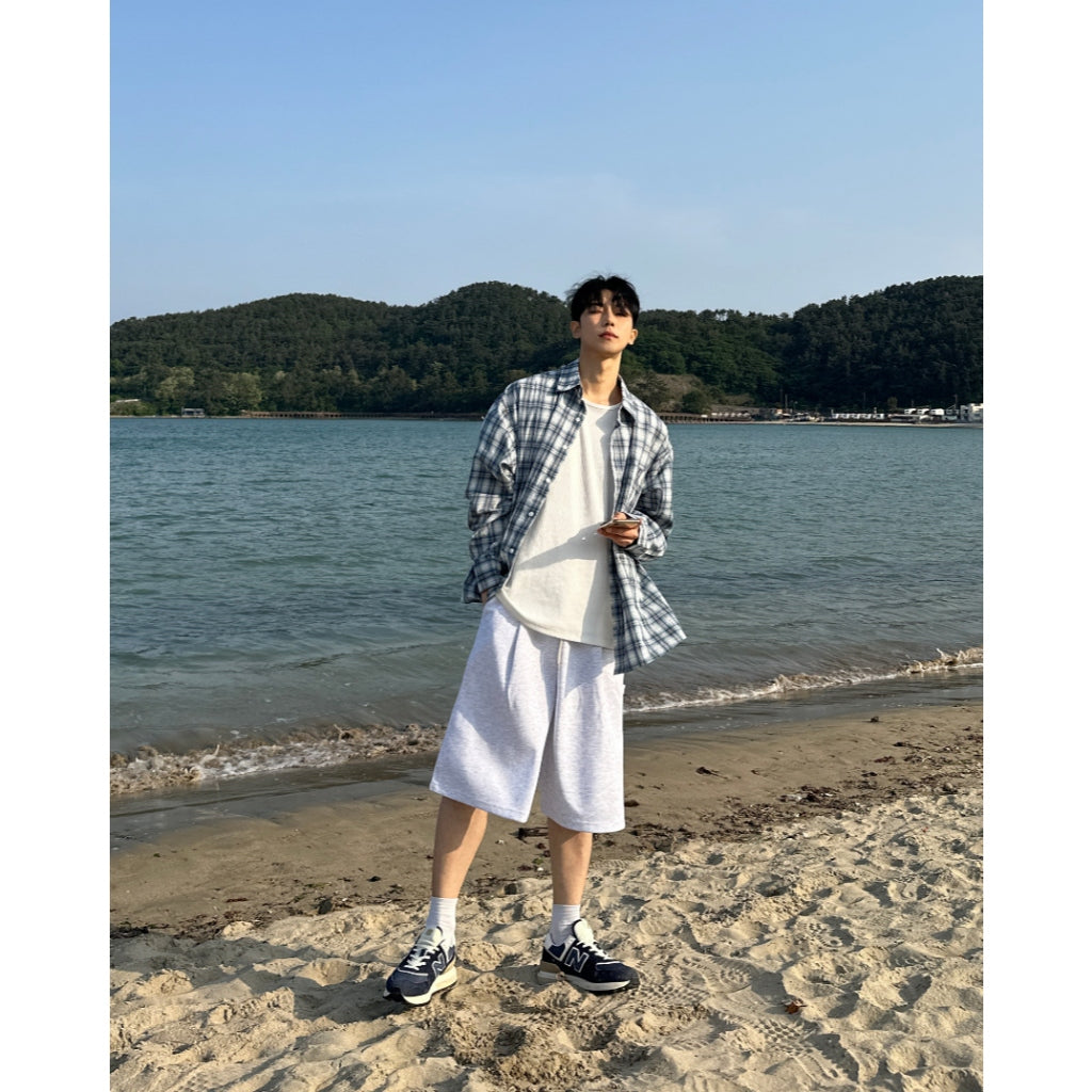 【Metanoia】🇰🇷韓製 格紋長袖襯衫 - 8