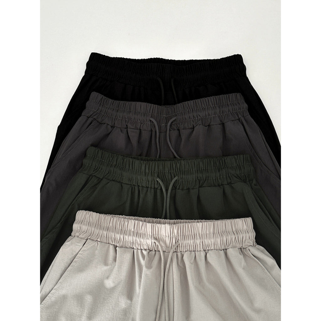 【Metanoia】韓國設計  鬆緊帶落地西裝褲 - 10