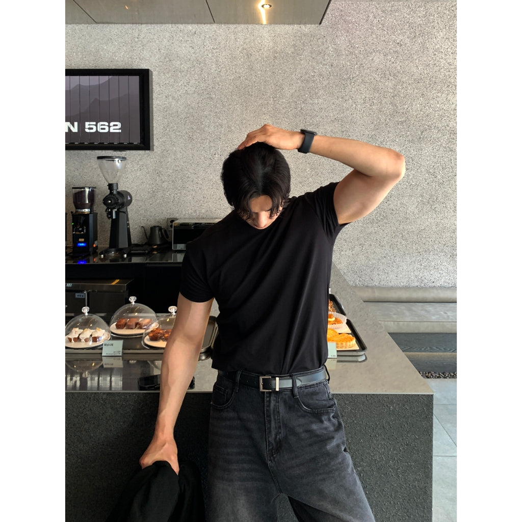 【Metanoia】🇰🇷韓製 muscle-fit 短袖T恤 - 7