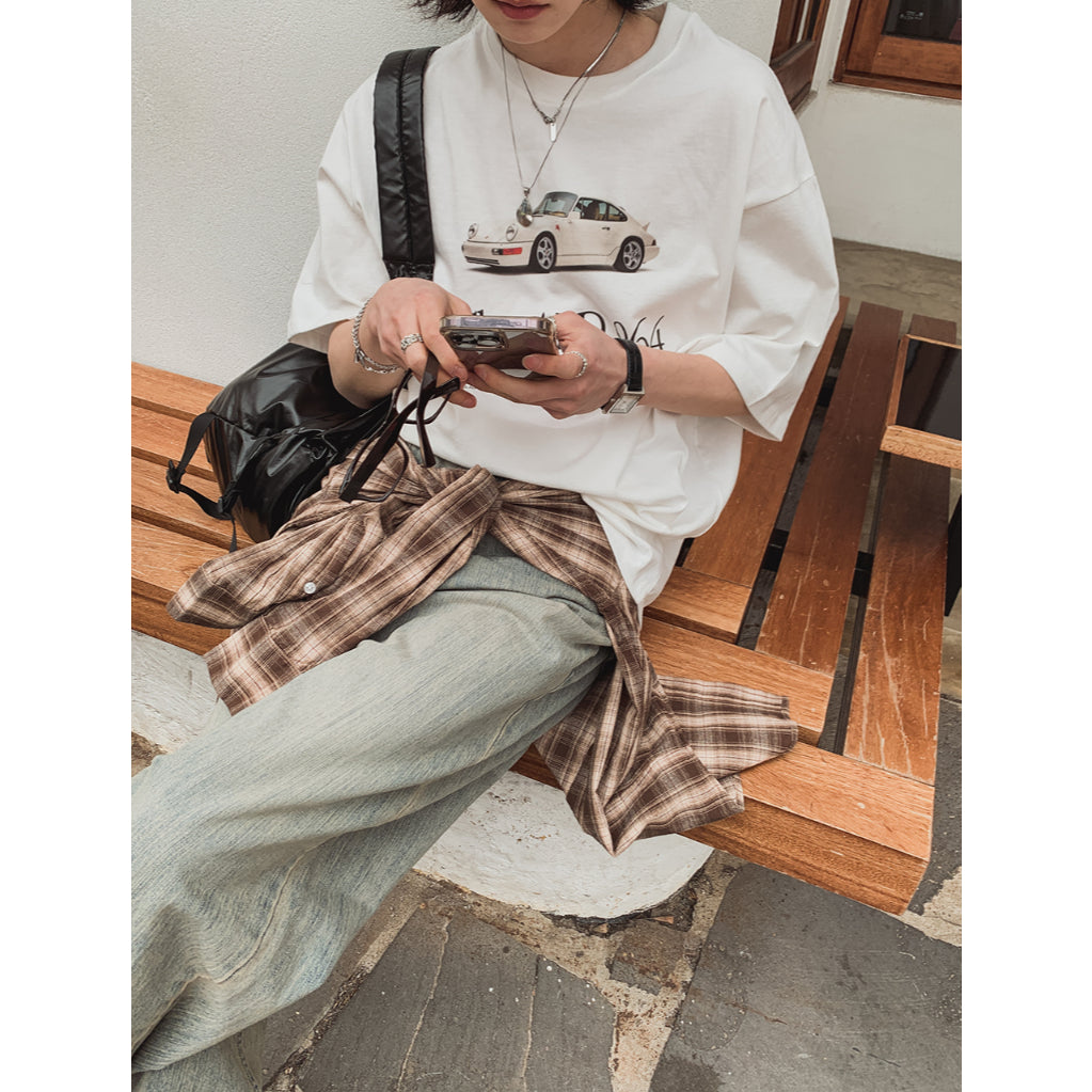 【Metanoia】🇰🇷韓製 印花短袖T恤 - 5