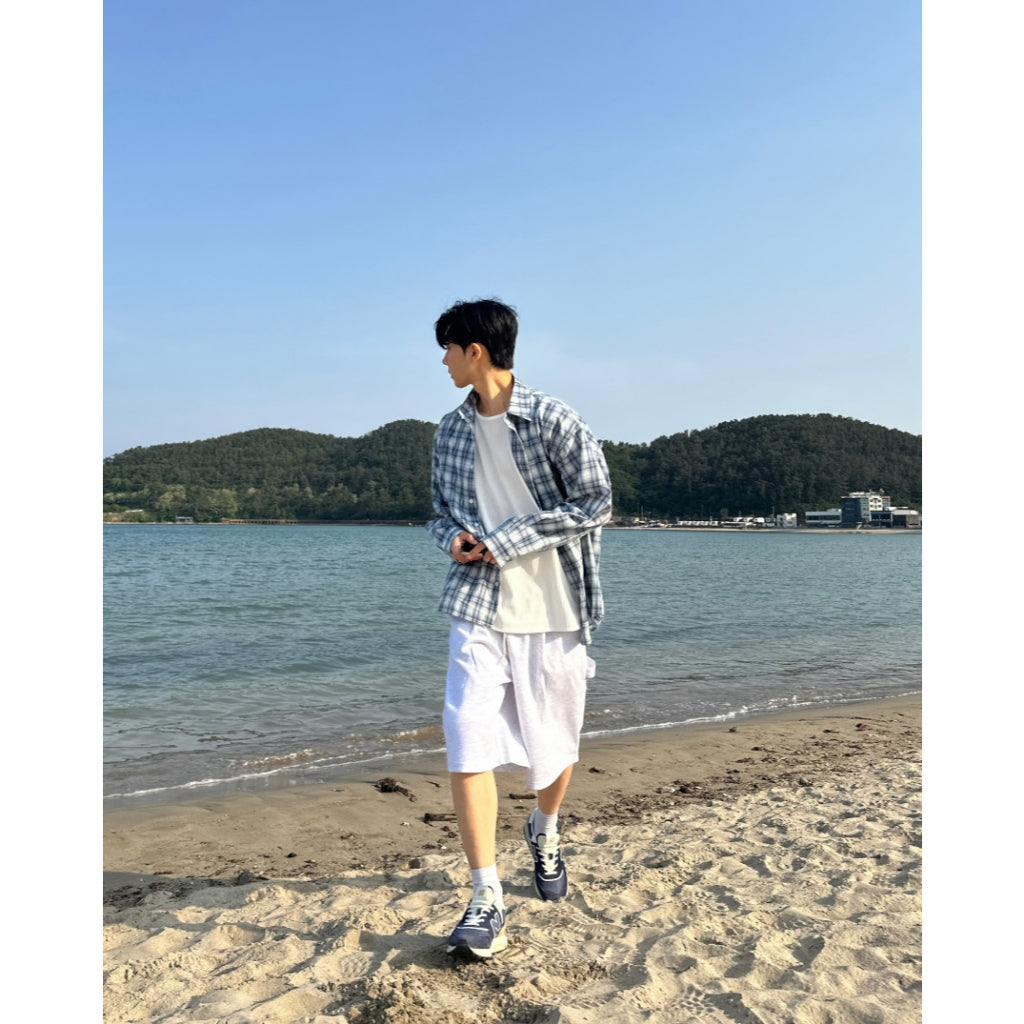 【Metanoia】🇰🇷韓製 格紋長袖襯衫 - 6