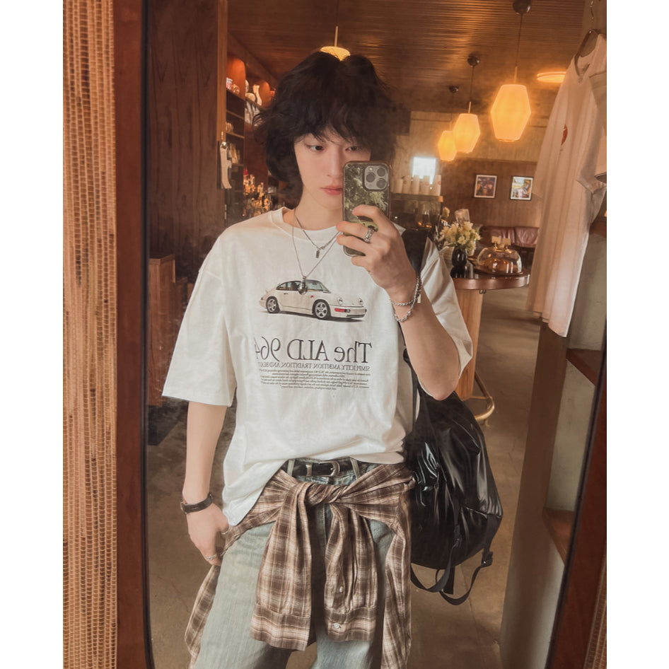 【Metanoia】🇰🇷韓製 印花短袖T恤 - 4