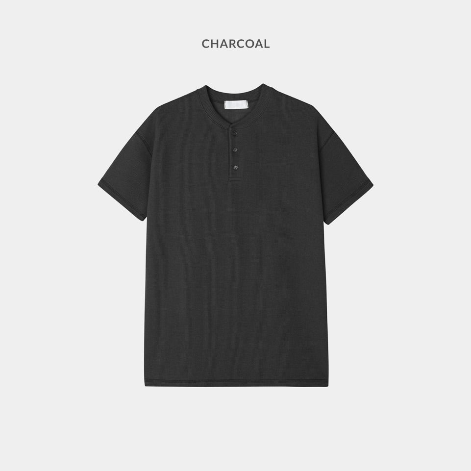 【Metanoia】🇰🇷韓製 亨利領短袖上衣 - 10