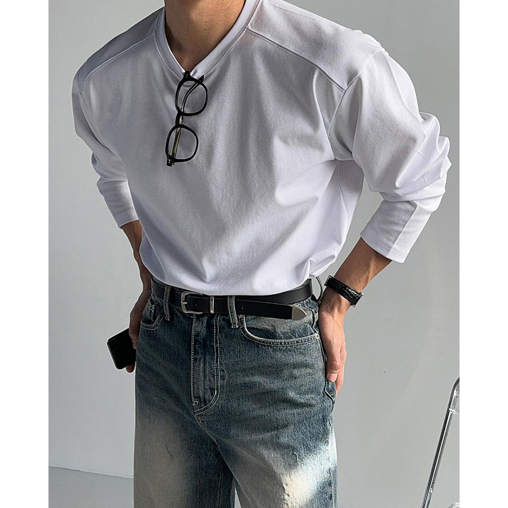 【Metanoia】🇰🇷韓製 修身長袖T恤