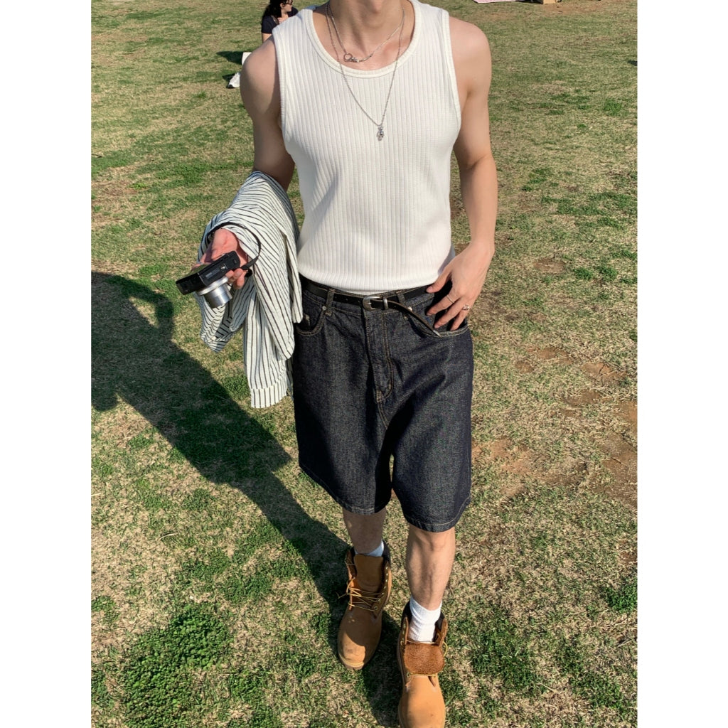 【Metanoia】🇰🇷韓製 牛仔短褲 - 6