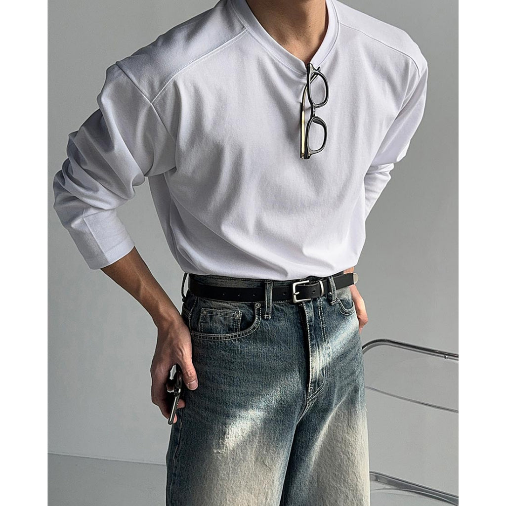 【Metanoia】🇰🇷韓製 修身長袖T恤