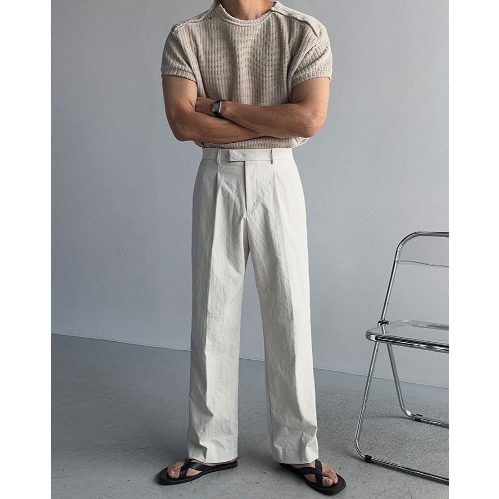 【Metanoia】🇰🇷韓製 亨利領短袖T恤 - 7