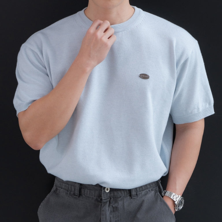 【Metanoia】🇰🇷韓製 針織短袖上衣 - 1