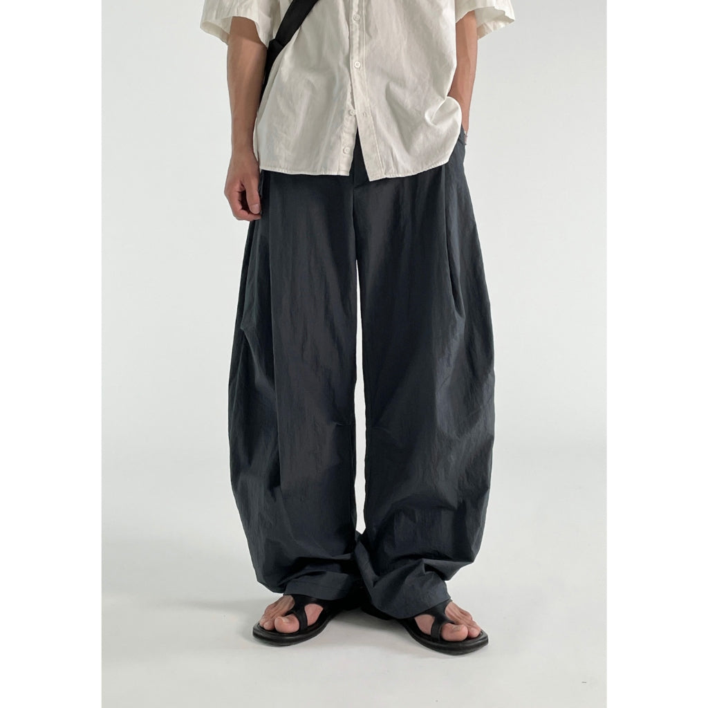 【Metanoia】🇰🇷韓製 尼龍落地褲 - 7