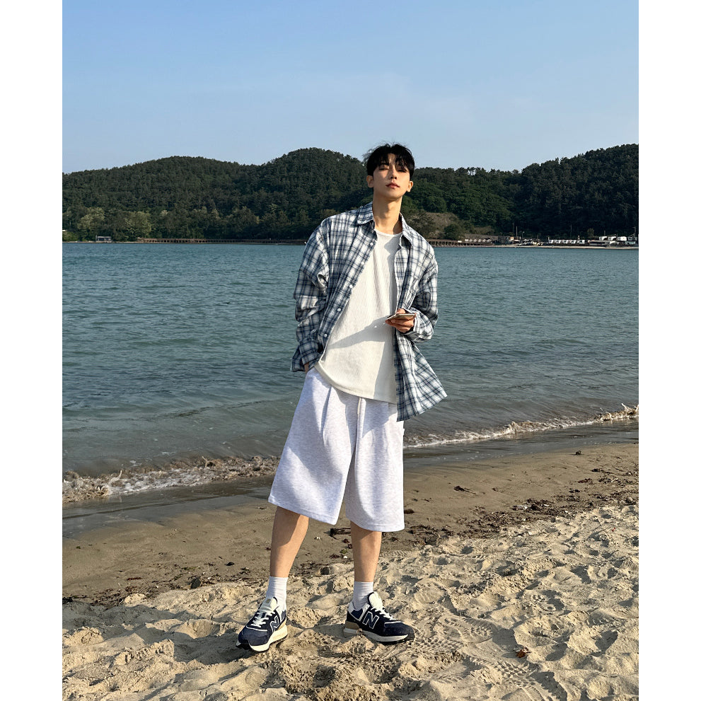 【Metanoia】🇰🇷韓製 百慕達棉短褲 - 3