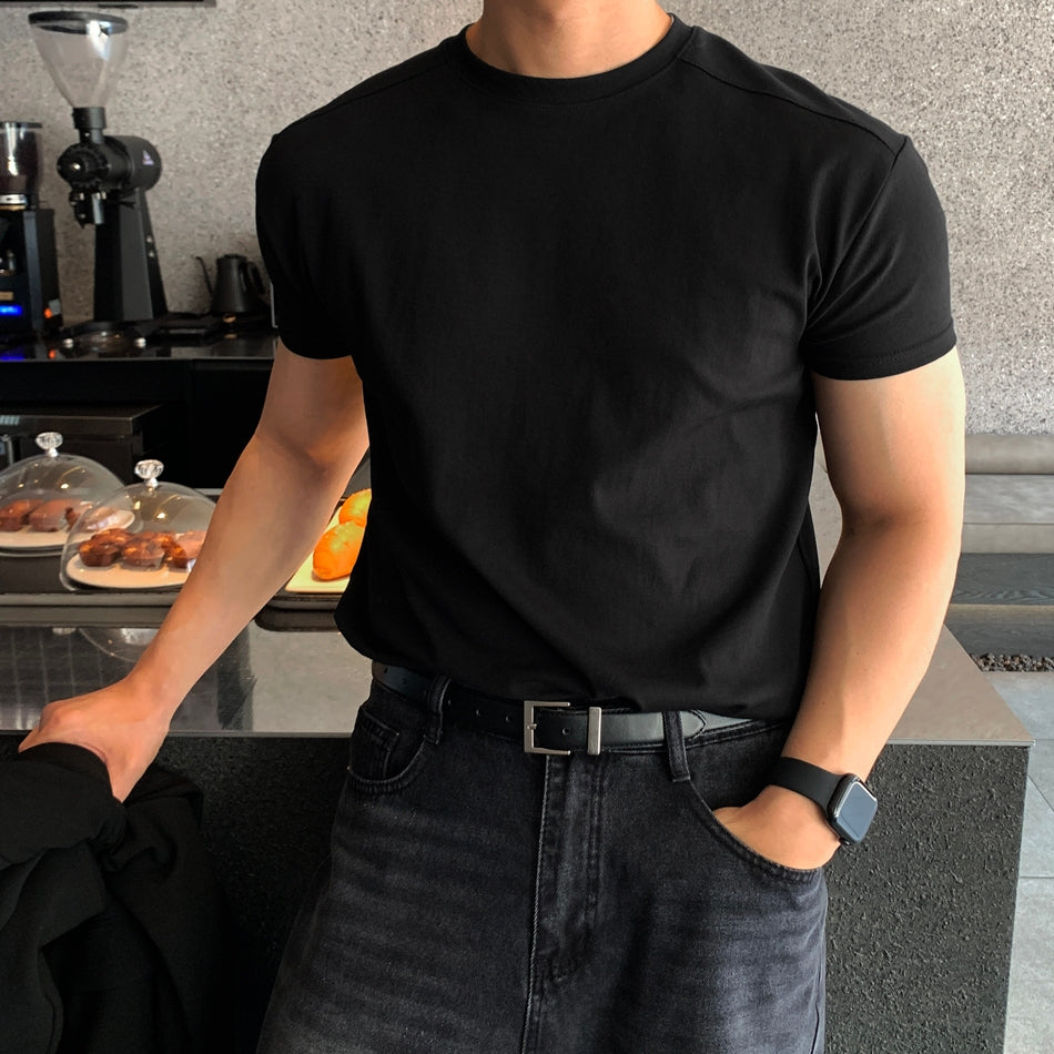 【Metanoia】🇰🇷韓製 muscle-fit 短袖T恤 - 10