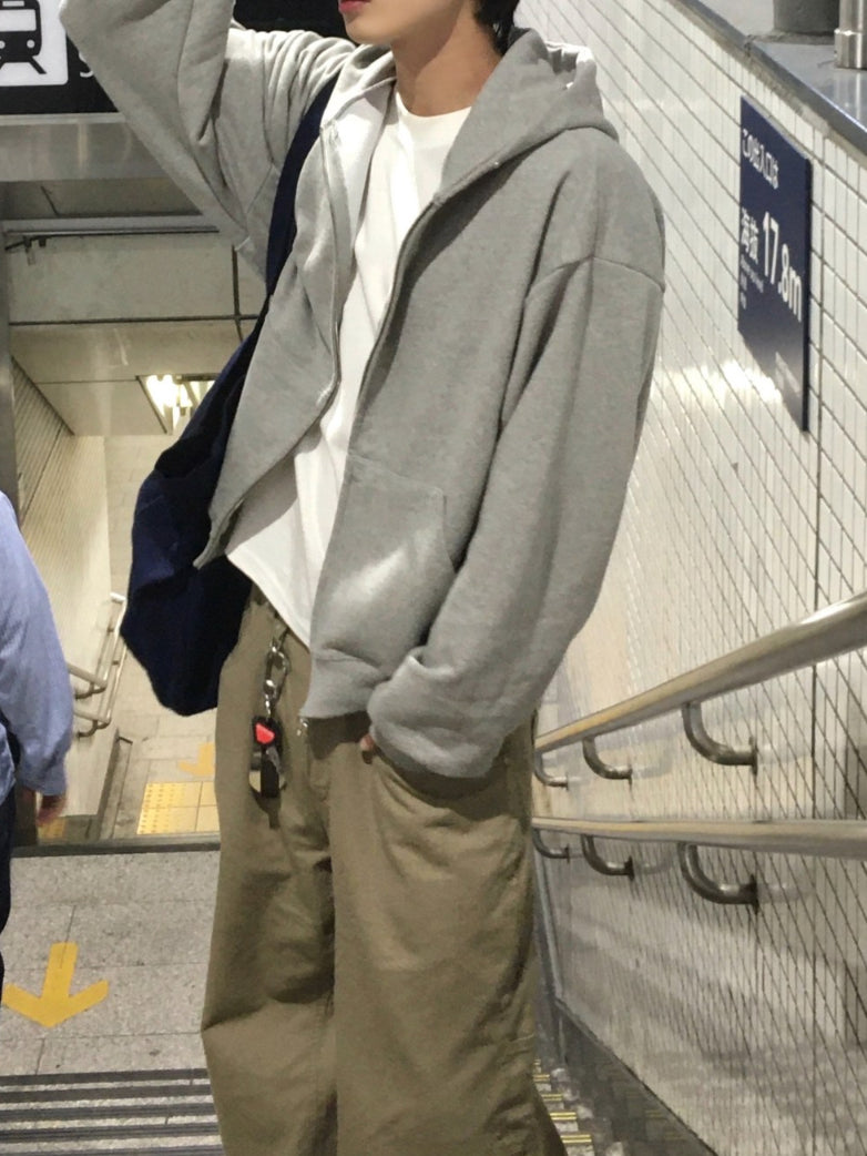 【Metanoia】🇰🇷韓製 短版連帽夾克外套 - 1